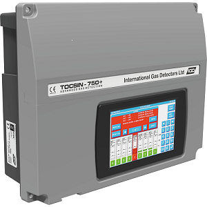 International Gas Detectors TOC-750-24 TOCSIN 750 Control Panel - No Battery Backup - Colour Touch Screen HMI 24V DC INPUT MINIMUM 6A
